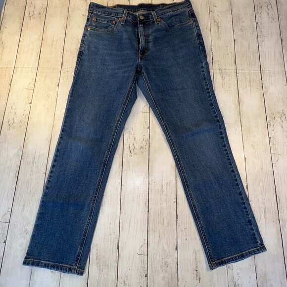 Levi's 541 Jeans All Seasons Tech Mens 31x30 Medium Wash Stretch Mid Rise - Picture 1 of 6